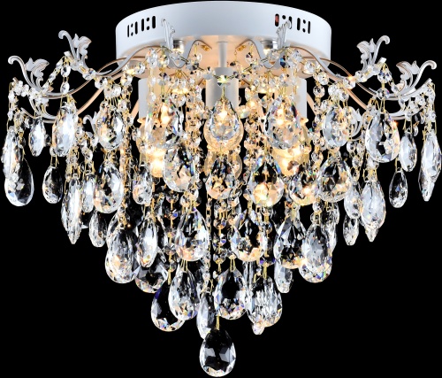 XE4037/6 WH+GOLD+LED Люстра AMLighting (4037/6+6) (1)