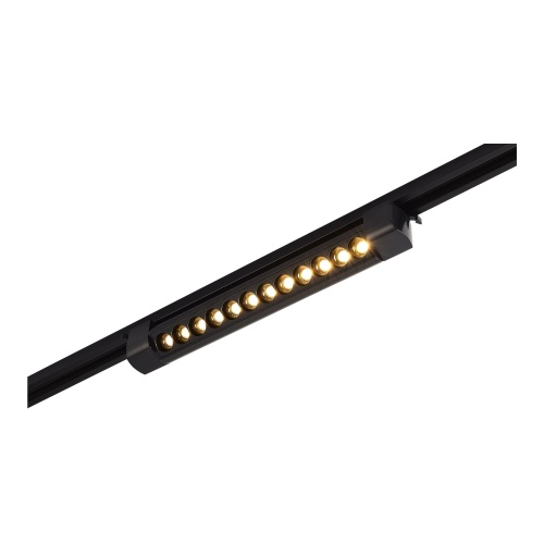 ST367.436.10 Св-к трек. Черный LED 1*10W 3000K 875Lm Ra90 24 IP20 L387xW49xH54 170-240VV БЭЙС