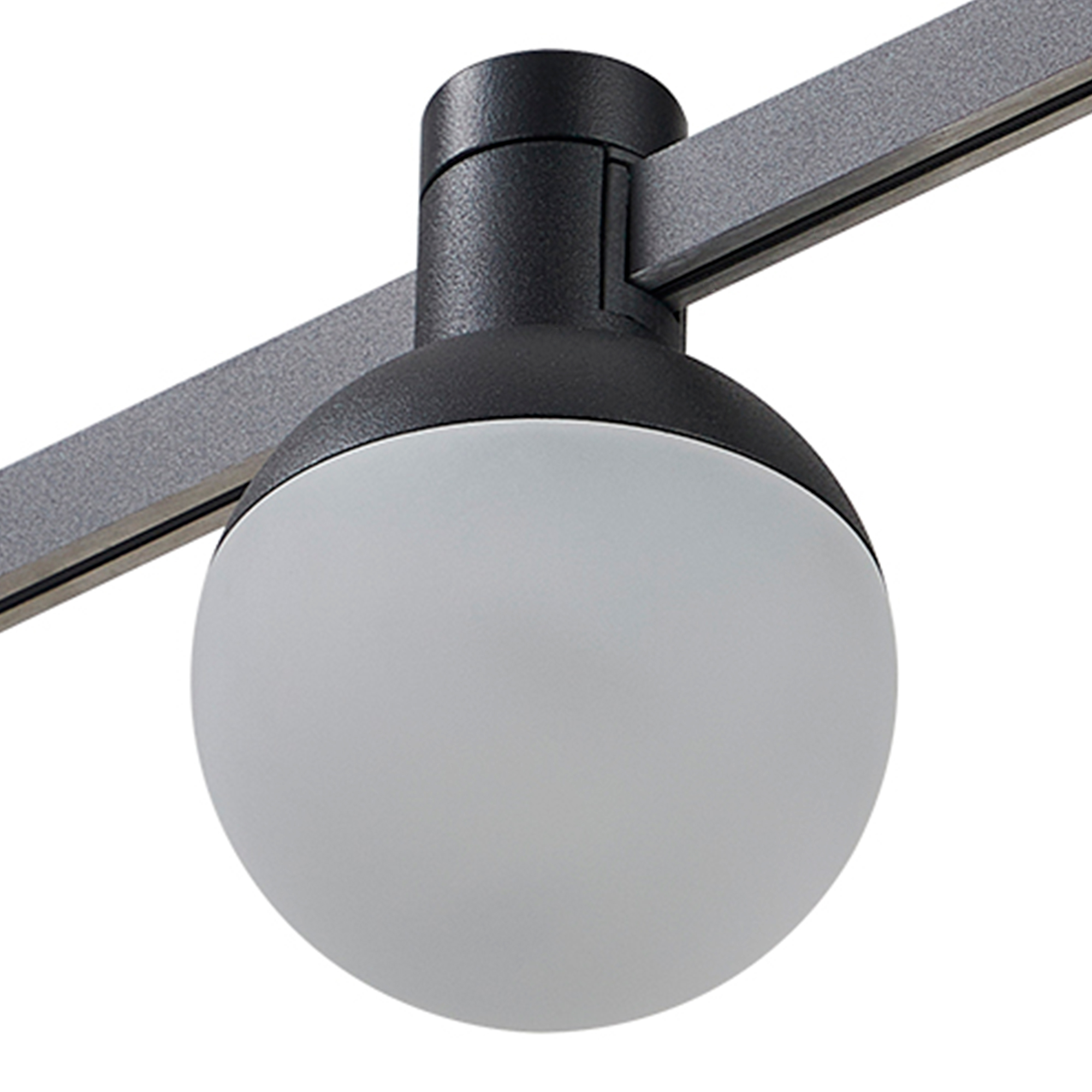 ST815.406.05 Магнитный трековый светильник FARM Черный LED 1*5W 3000K 213Lm 120 IP20 D75xH109 24 ФАРМ