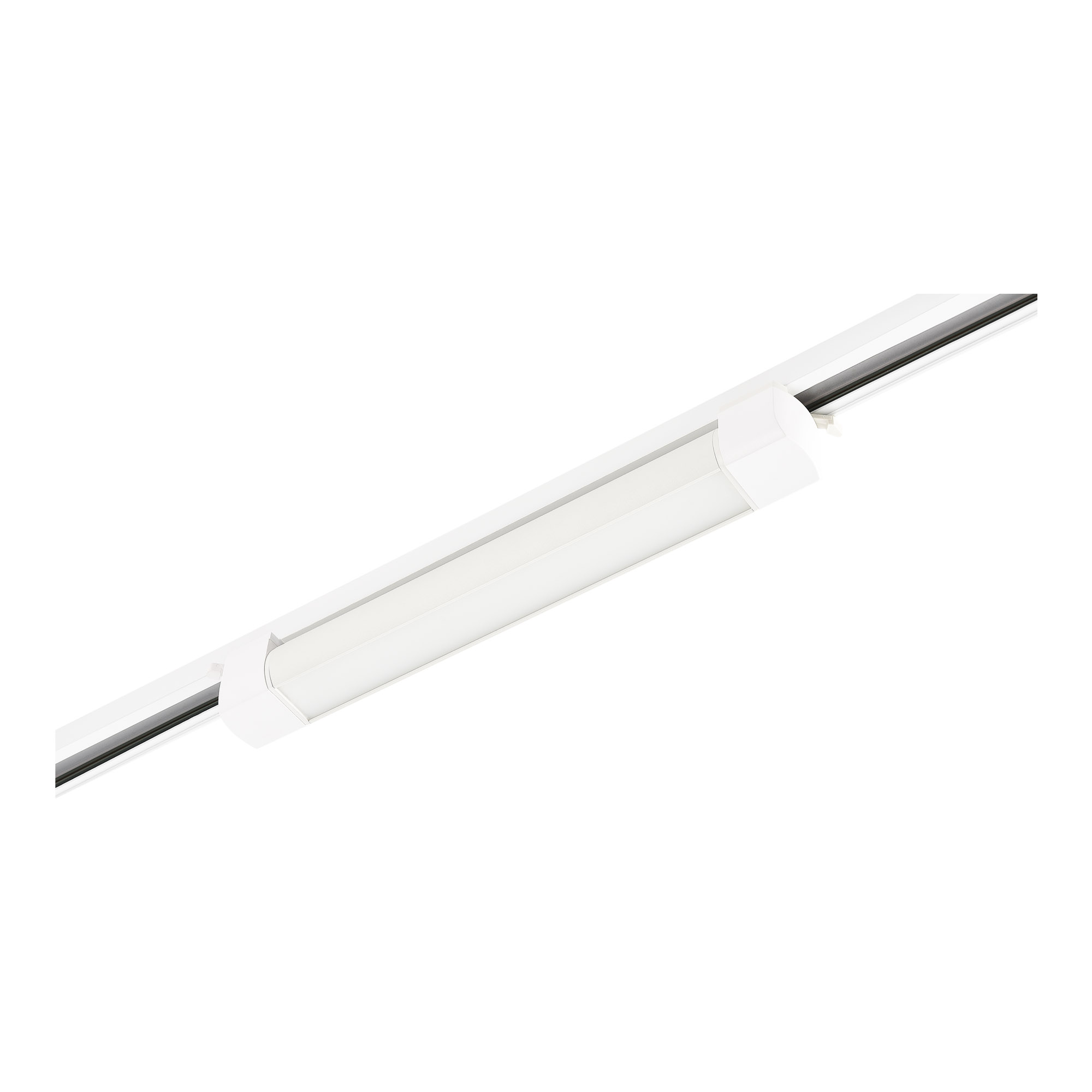 ST368.536.10 Св-к трек. Белый LED 1*10W 3000K 725Lm Ra90 120 IP20 L387xW49xH54 170-240VV БЭЙС