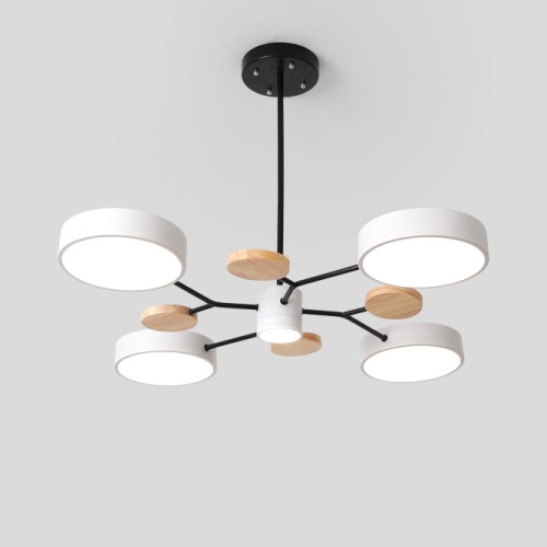 Люстра на штанге MEADE 5 lamps White 207858-26