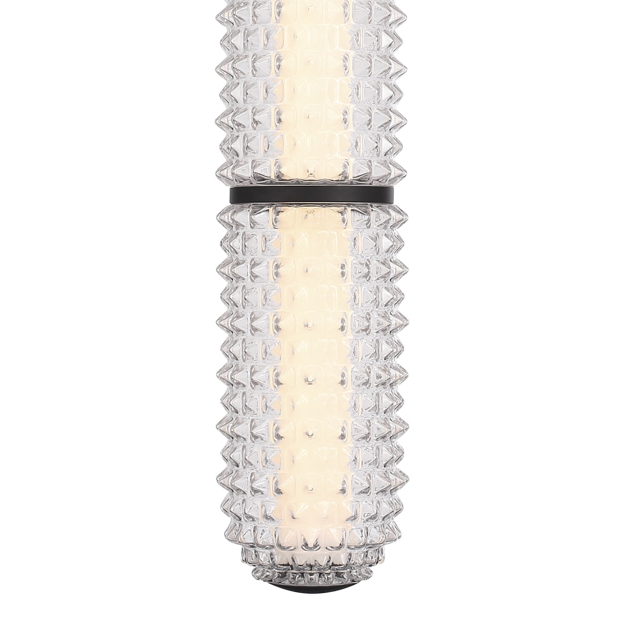 SL6144.403.01 Светильник подвесной ST-Luce черный/прозрачный LED 1*22W 4000K САГУАРО