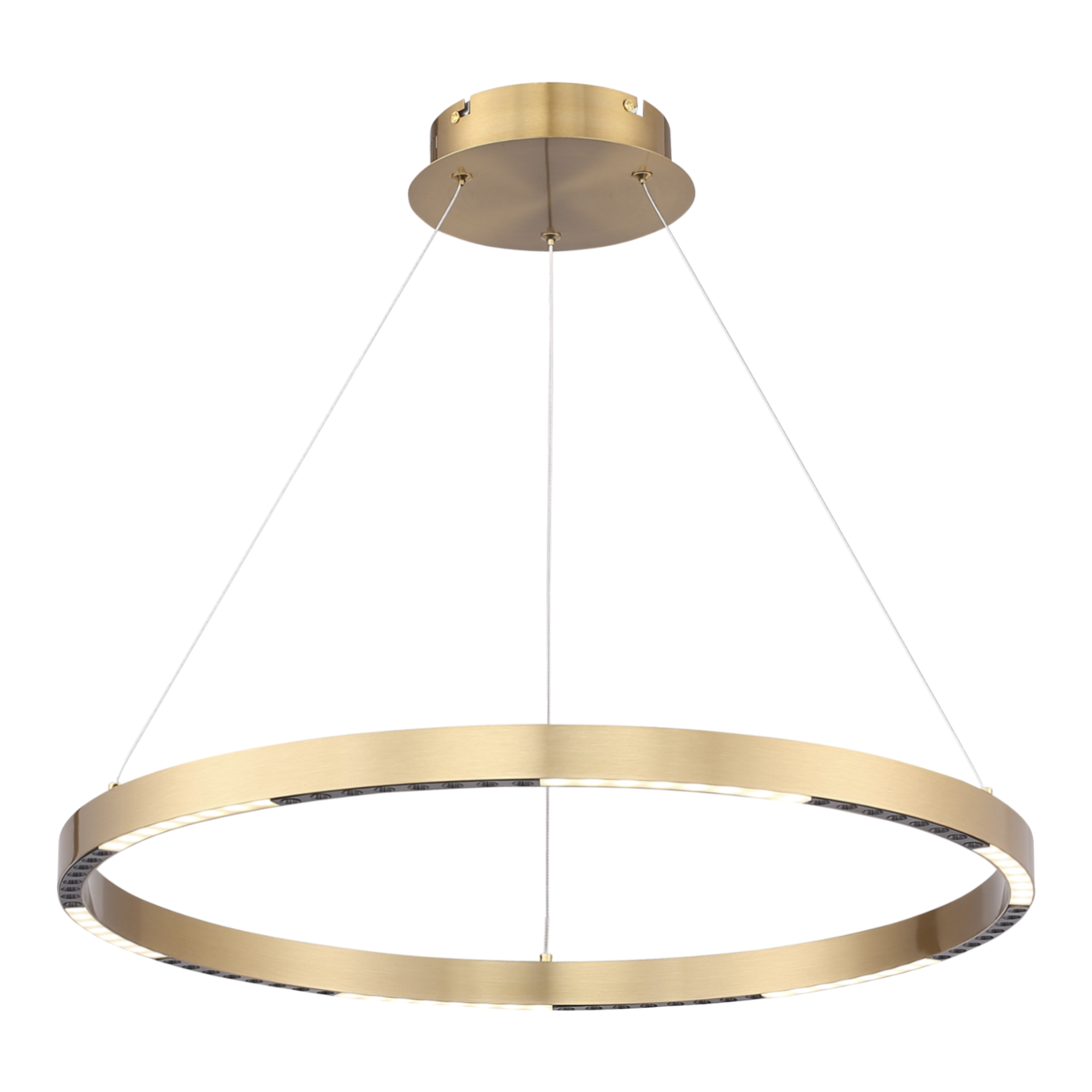 SL6238.333.01 Светильник подвесной ST-Luce латунь/латунь LED 1*32W 4000K ПАРИЛЛА