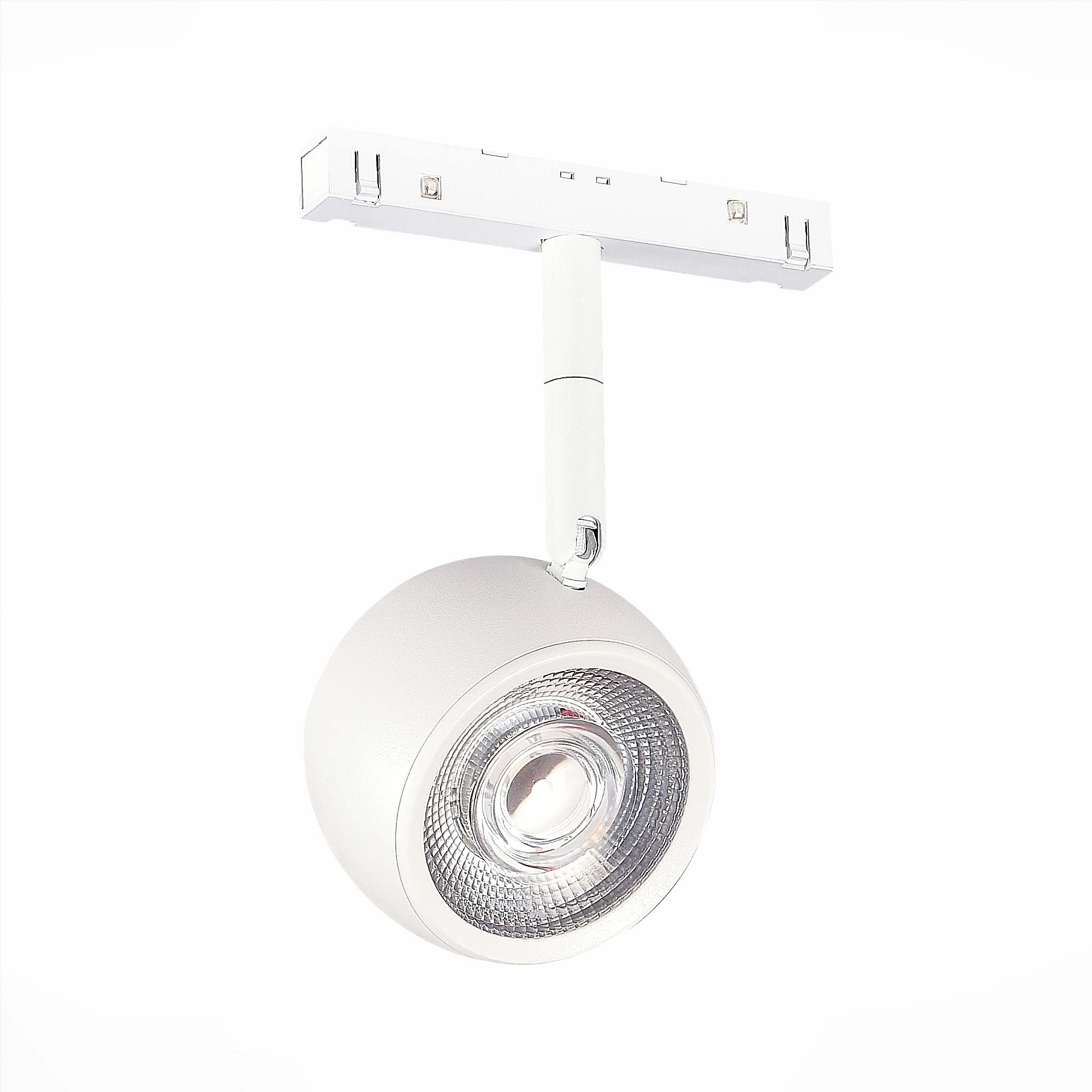 ST355.536.10 Магнитный трековый светильник Белый LED 1*10W 3000K 470Lm Ra>80 36° IP20 L120xW50xH176 СКАЙЛАЙН 48V