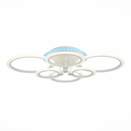 SLE500552-06RGB Светильник потолочный Белый/Белый LED 1*132W RGB 8W 3000-6000K ЦЕРИНА