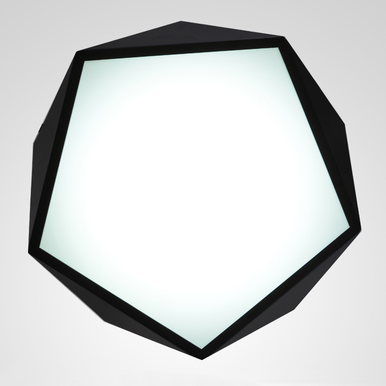 Потолочный светодиодный светильник GEOMETRIC Black D40 101609-26