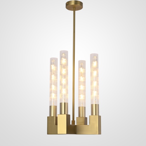 Люстра на штанге CANELLE Pendant lamp 4 Modern Brass 84608-22