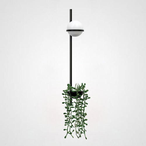 Бра PALMA Wall lamp 1 шар + 1 вазон вертикальная 168496-22