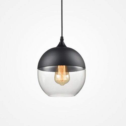 Подвесной светильник NORD C D20 Black/Transparent 190500-26