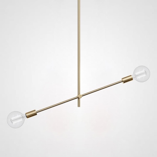 Люстра на штанге LF Studio Cliff Pendant 2 Bronze 84659-22