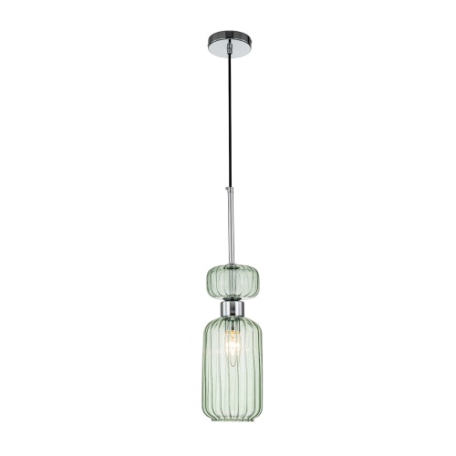 Подвесной светильник Escada 1141/1S E14*60W Chrome/Green