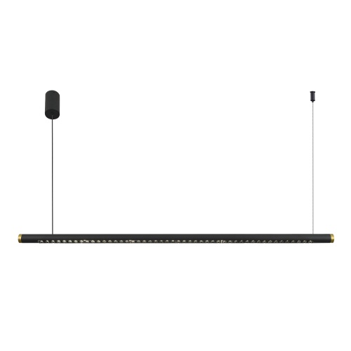 SL6238.403.01 Светильник подвесной ST-Luce черный/черный,латунь LED 1*20W 4000K ПАРИЛЛА