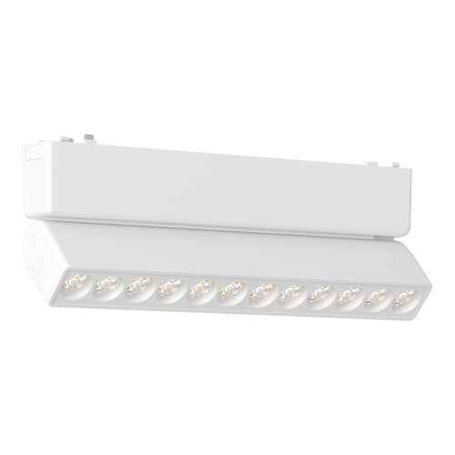 ST675.546.12 Магнитный трековый светильник Белый LED 1*12W 4000K 710Lm Ra>90 IP20 L230xW26xH80 48V СКАЙФЛЕТ
