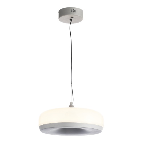 SL6014.503.01 Светильник подвесной ST-Luce Серый/Молочный LED 1*42W 3000K РИПЛ