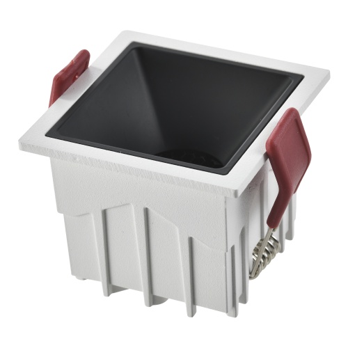 ST757.438.10S Св-к встр. Белый LED 1*10W 3000К Ra>90 700Lm 60° IP20 L65xW65xH52 85-265V Встраиваемые светильники