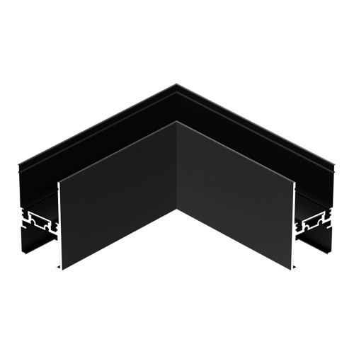 ST068.409.10 Угол-соединитель &amp;quot;потолок-потолок&amp;quot; SKYFLAT ST-Luce Черный СКАЙФЛЕТ