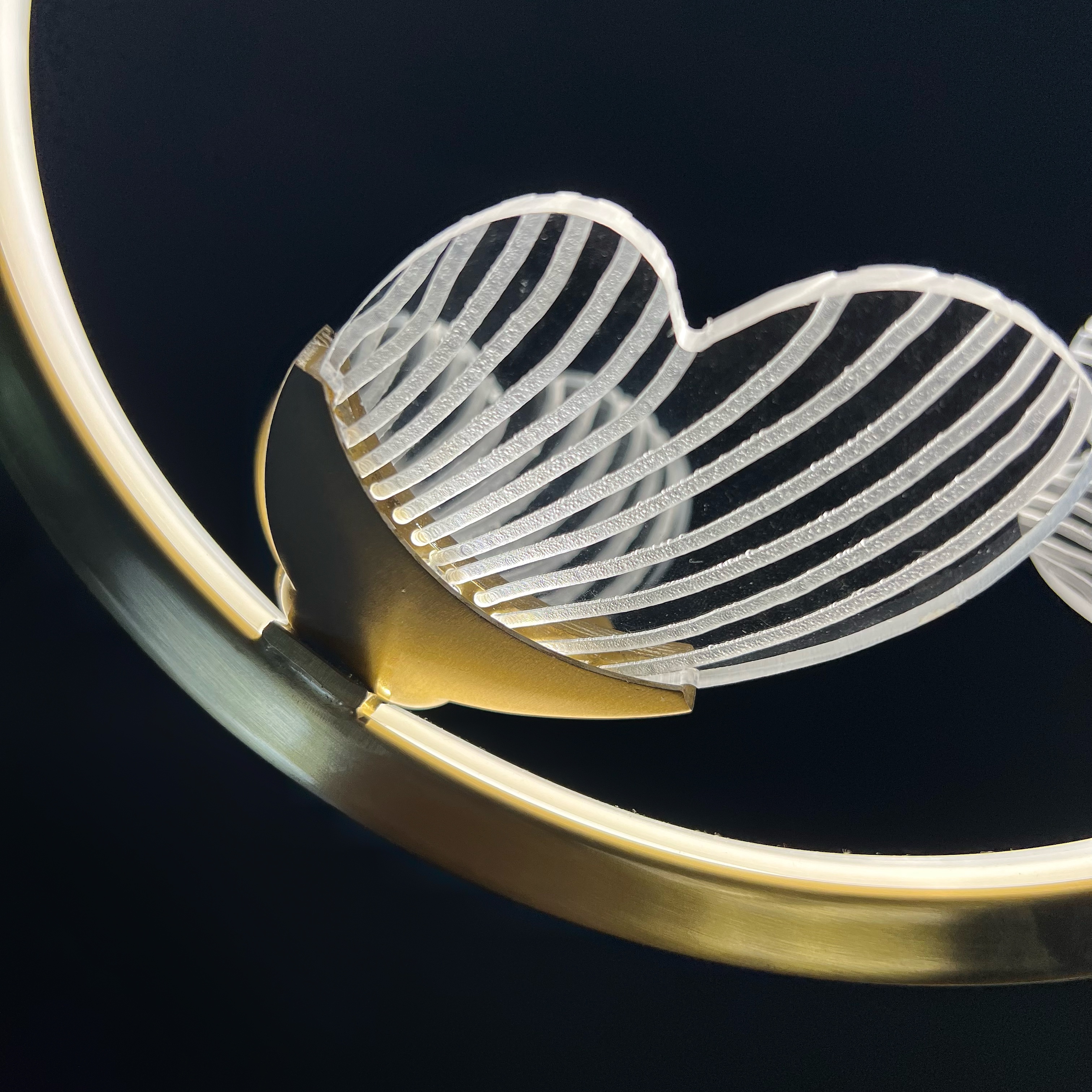 Подвесной светильник BABETTA RING 1 brass 4000К 186735-23