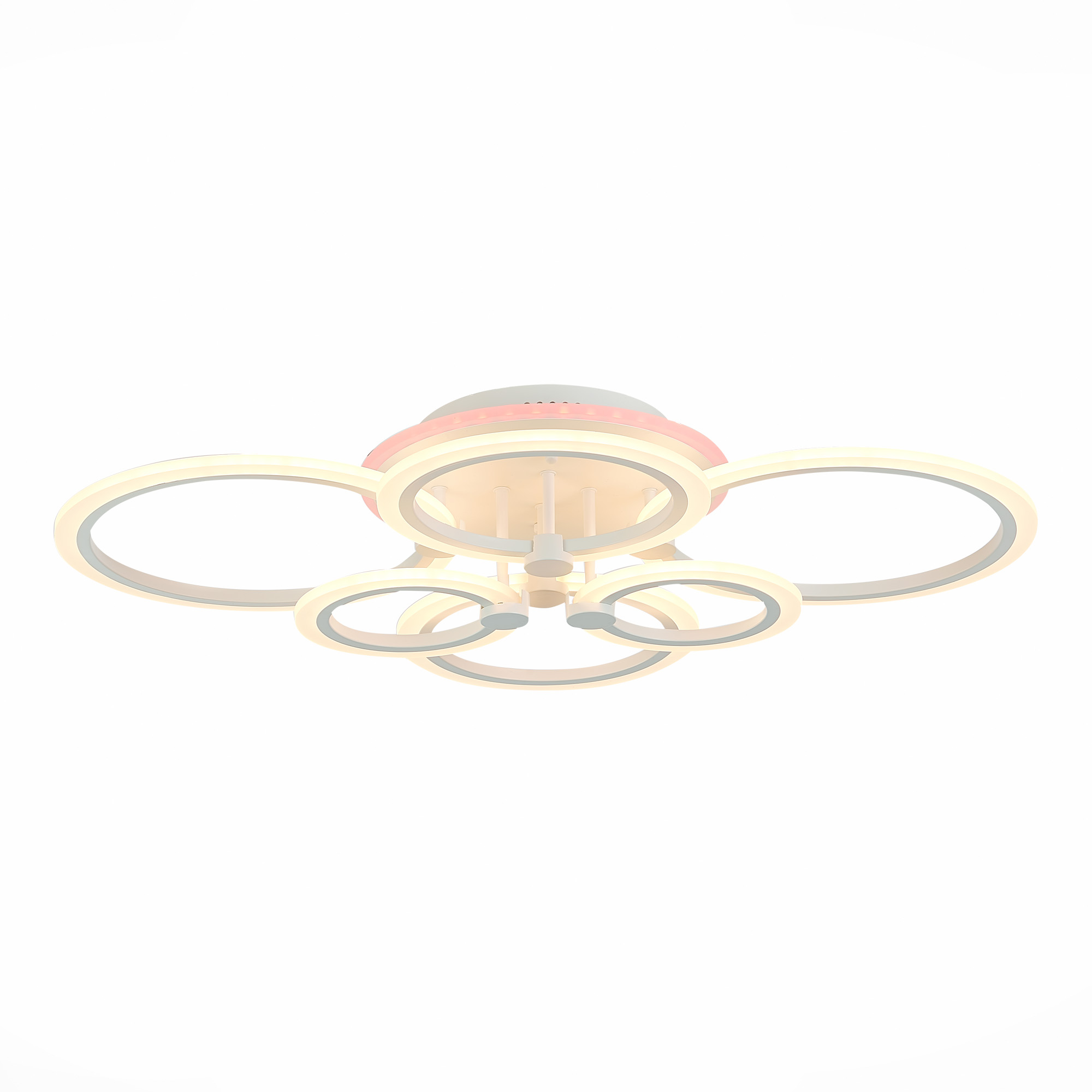 SLE500552-06RGB Светильник потолочный Белый/Белый LED 1*132W RGB 8W 3000-6000K ЦЕРИНА