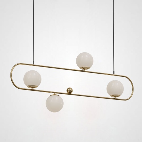 Подвесной реечный светильник HOOP L120 Bronze 177907-26