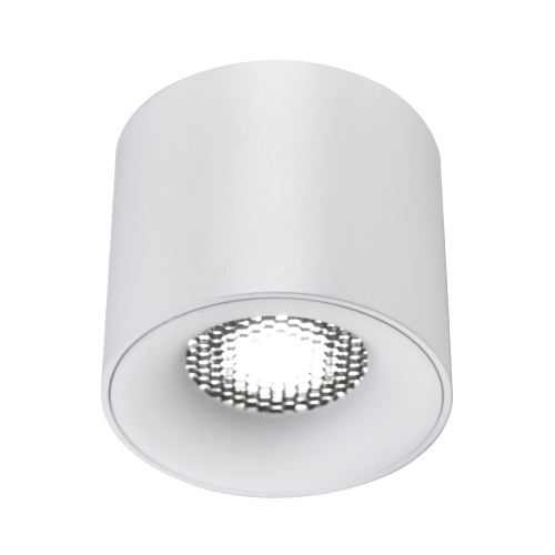 ST761.543.10 Светильник потолочный белый LED 1*10W 4000K 530Lm Ra 90 36° IP20 D80xH70 170-240VV Накладные светильники