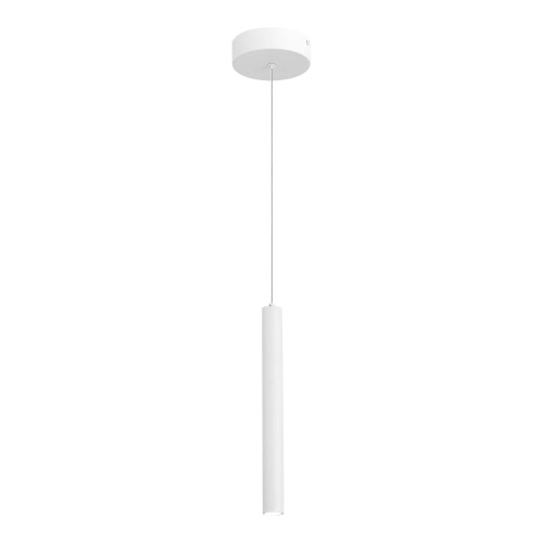 ST613.503.06 Светильник подвесной ST-Luce Белый/Белый LED 1*3W 4000K 260Lm 36° D30xH1900 Подвесные светильники