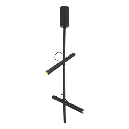 SL6210.403.02 Светильник подвесной ST-Luce Черный/Черный, Золотистый LED 2*3W 3000K ЛИЛИТ