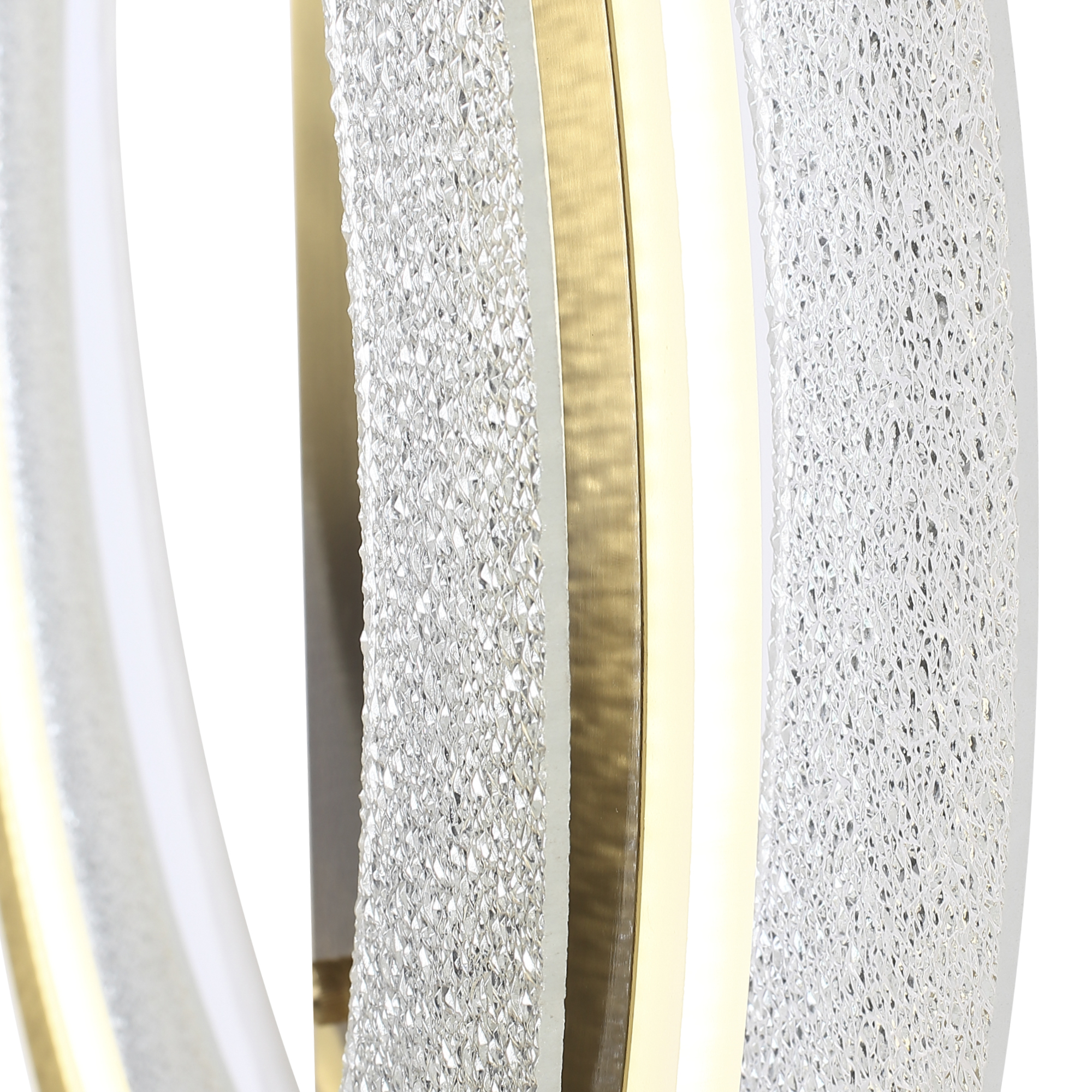 SL6245.212.01 Светильник потолочный ST-Luce золотистый/Прозрачный LED 1*40W 4000K ФЭГИ