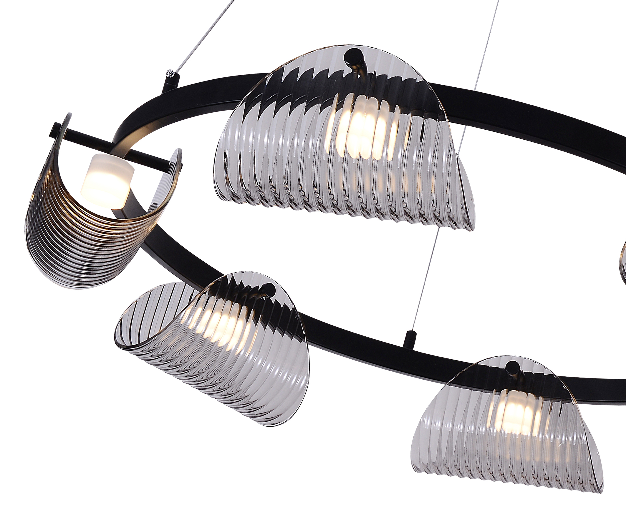 Люстра Kink Light Каспи черный 08447-6A,19(16)
