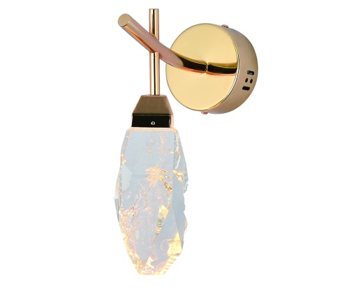 Бра Kink Light Джина золото Led 3W (3000K) 07862,33