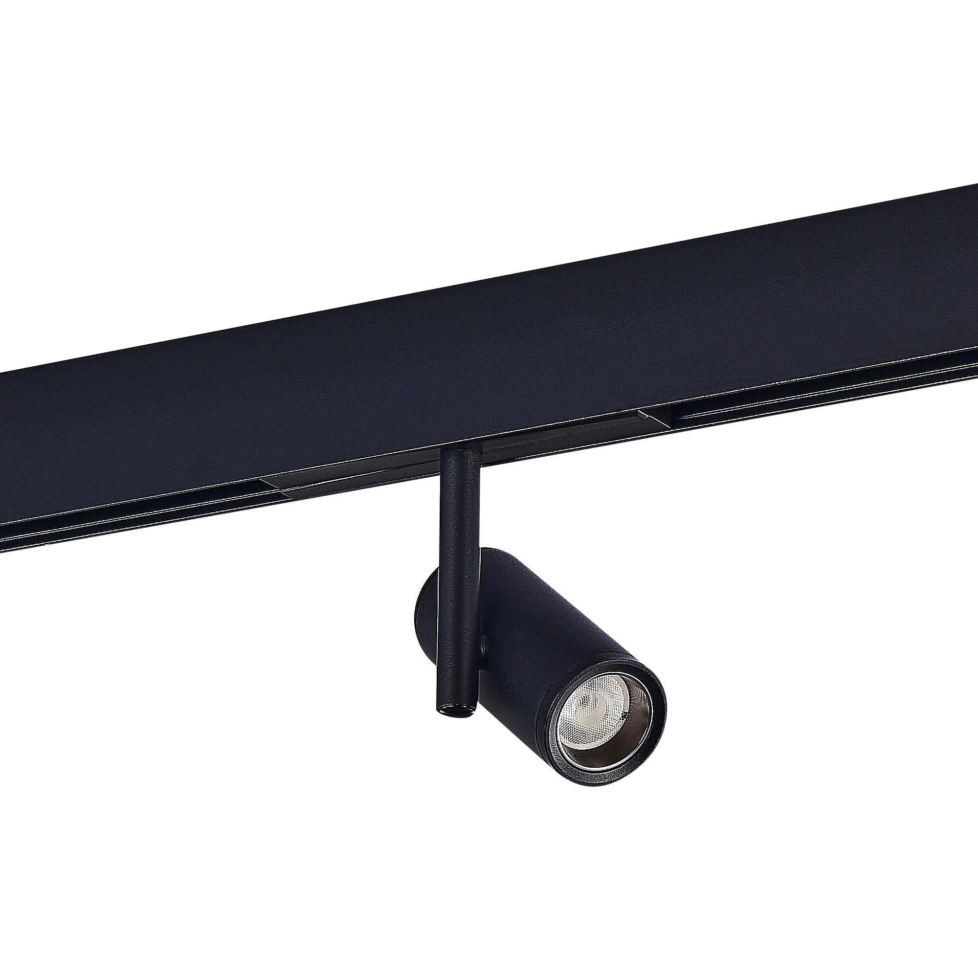 ST808.446.08 Магнитный трековый светильник Черный LED 1*8W 4000K 600Lm Ra>90 36° IP20 D42xH135 48VV СКАЙЛАЙН 48V