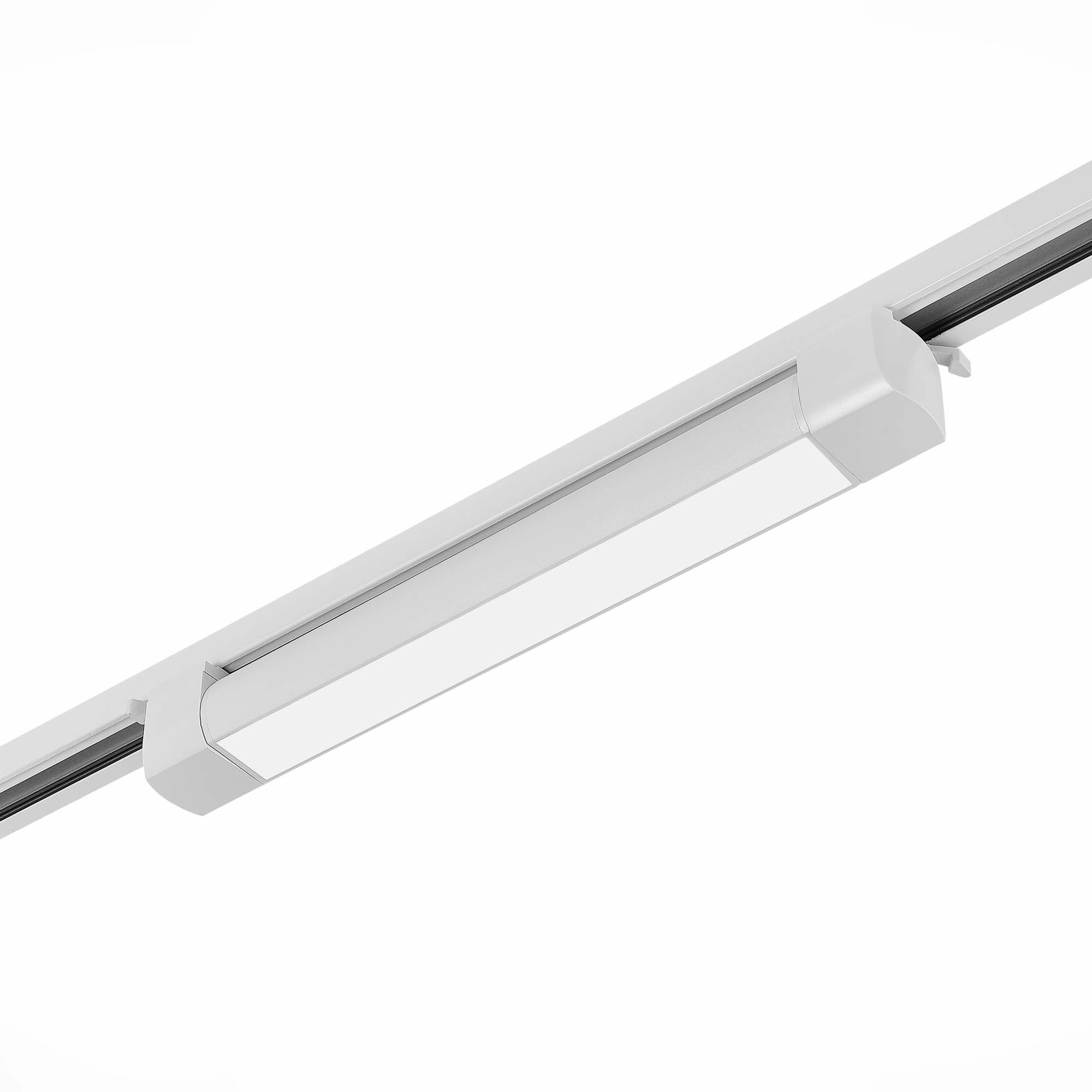 ST368.536.20 Св-к трек. Белый LED 1*20W 3000K 1 450Lm Ra>90 120° IP20 L387xW49xH54 170-240V БЭЙС