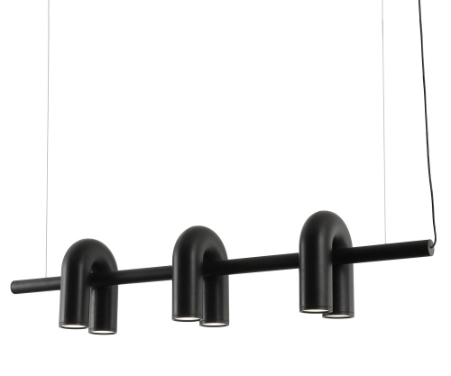Подвес Kink Light Канти черный Led 36W 08465-3A,19