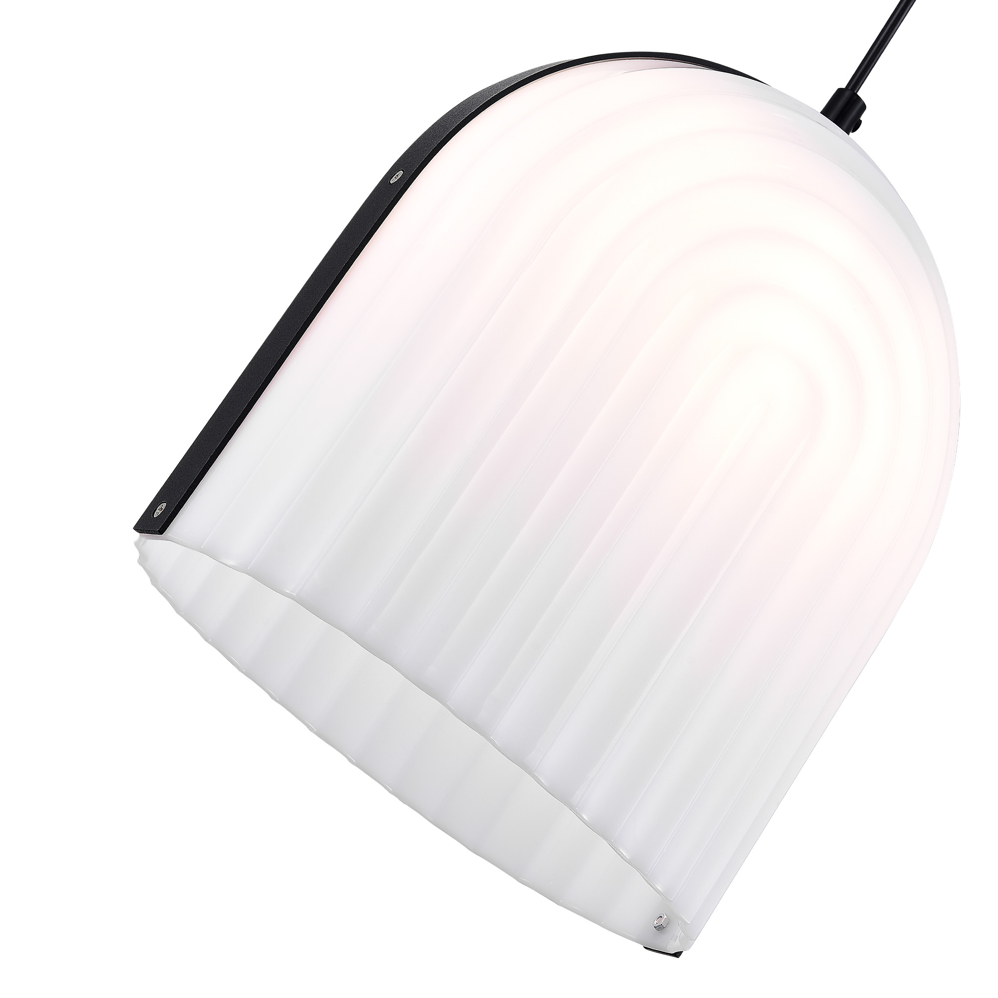 SL1302.403.01 Светильник подвесной ST-Luce Черный/Белый E27 LED 1*7W АЙРЕ