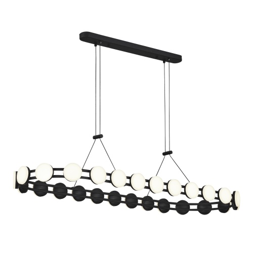 SL6610.403.26 Светильник подвесной ST-Luce черный/белый LED 1*50W 4000K МОНРО