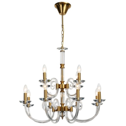 Люстра подвесная Stilfort 1050/03/12P серия Glass / Гласс