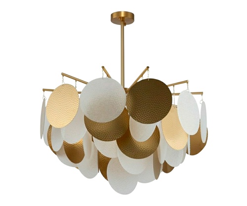 Люстра Kink Light Альвия бронза 07685-6,20