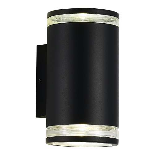 SL9009.401.02 Светильник уличный настенный ST-Luce черный/белый GU10 2*50W ТУБО