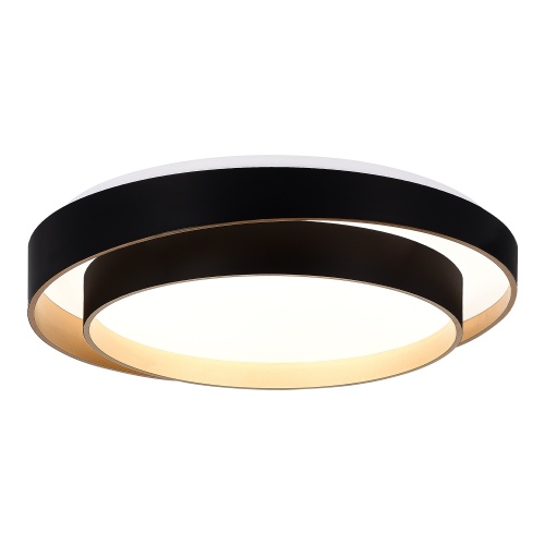 SLE6009-402-01 Светильник потолочный Черный/Белый LED 1*50W 3000K/4000K/6000K КРОСБИ