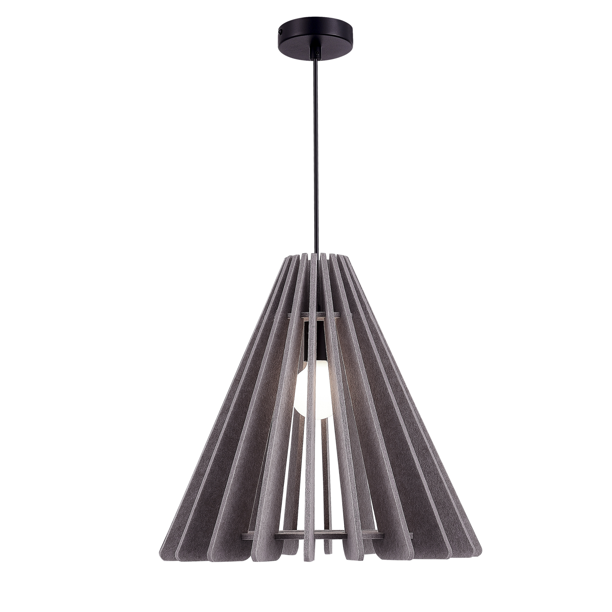 SL3002.403.01 Светильник подвесной ST-Luce Черный/Бежевый E27 1*60W СЕНТИТО