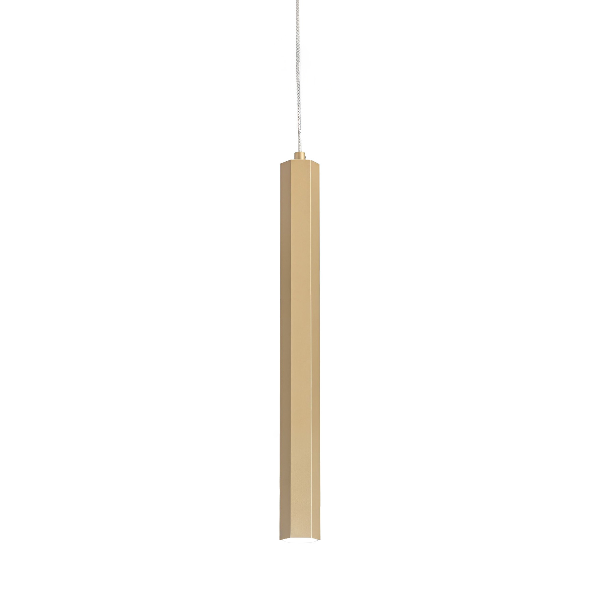 ST614.213.06 Светильник подвесной ST-Luce Золотистый/Золотистый LED 1*6W 4000K 330Lm 36° D32xH2200 Подвесные светильники