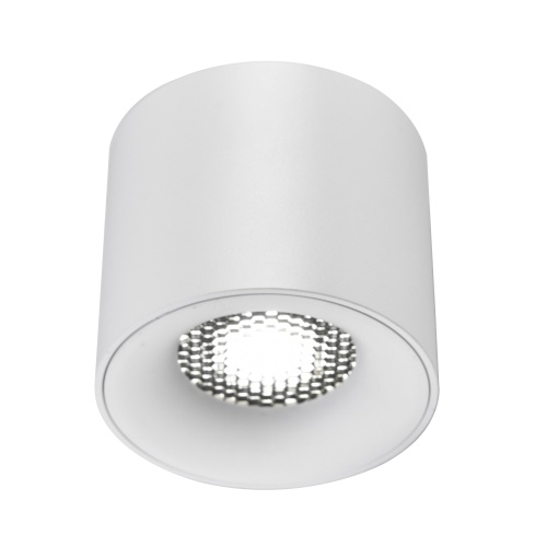 ST761.533.10 Светильник потолочный белый LED 1*10W 3000K 530Lm Ra 90 36° IP20 D80xH70 170-240VV Накладные светильники