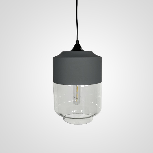 Подвесной светильник NORD A D18 Gray/Transparent 190485-26