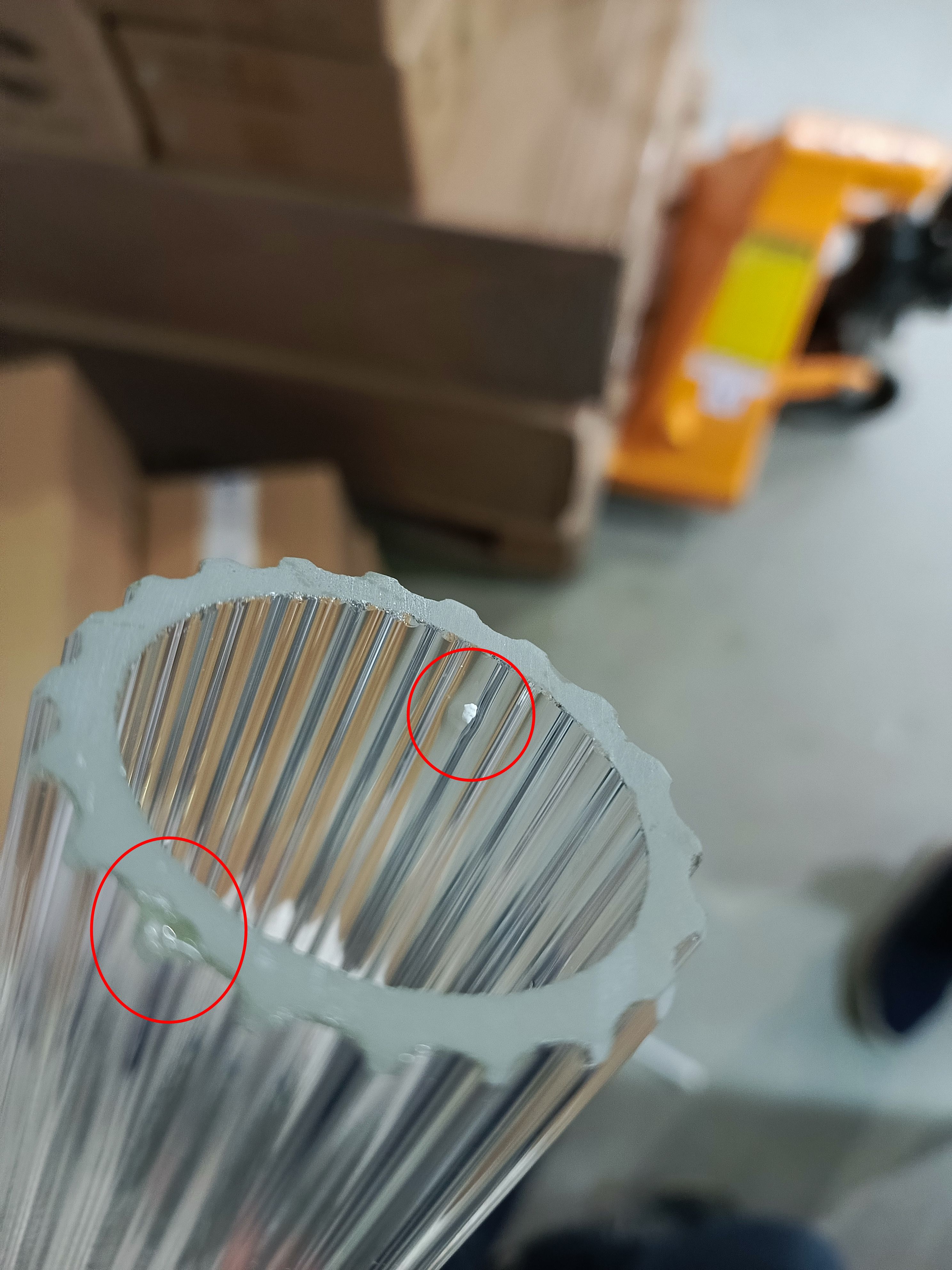 utsenka-SL6224.311.01 Светильник настенный ST-Luce Латунь/Прозрачный LED 1*20W 4000K БАМБУ
