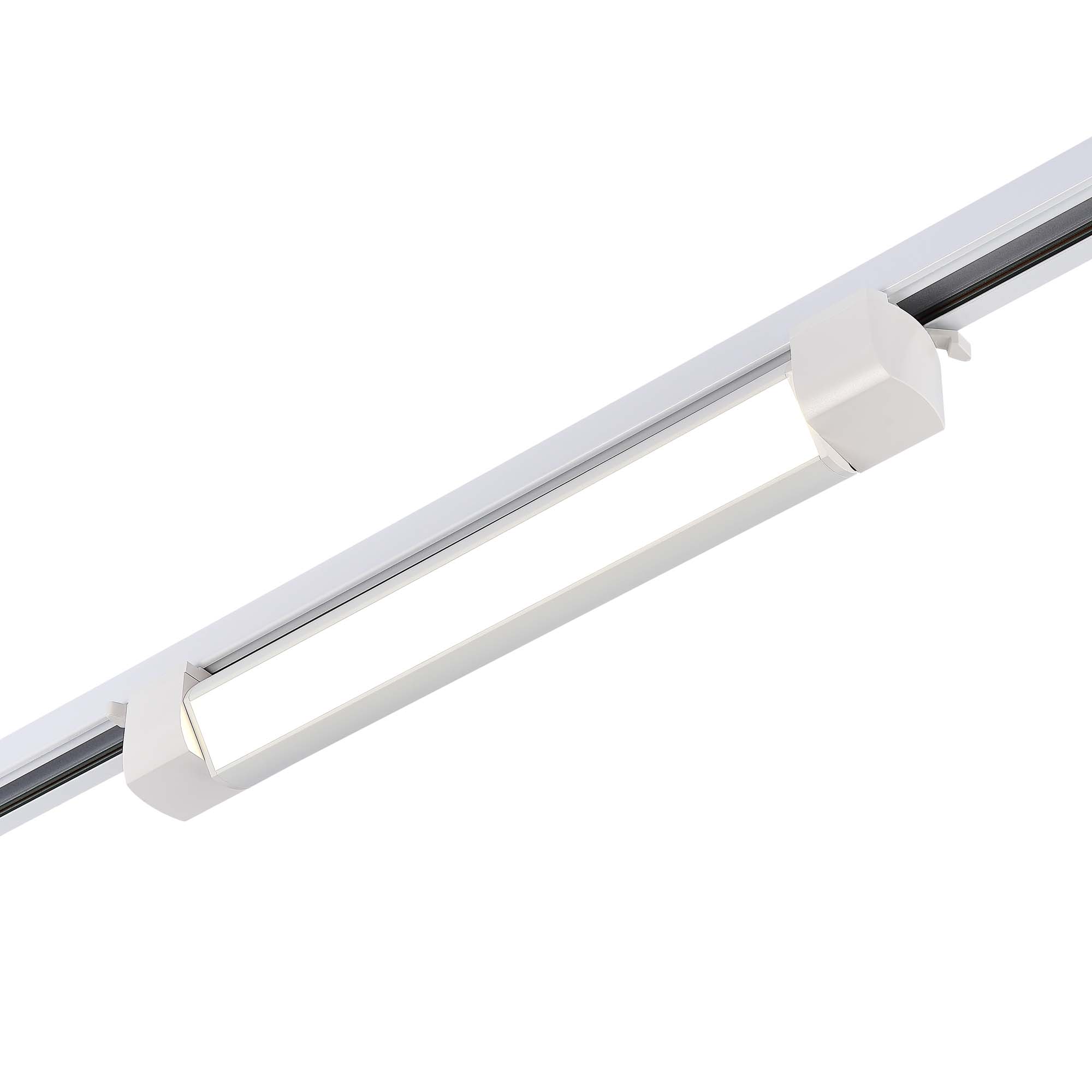 ST368.536.20 Св-к трек. Белый LED 1*20W 3000K 1 450Lm Ra>90 120° IP20 L387xW49xH54 170-240V БЭЙС