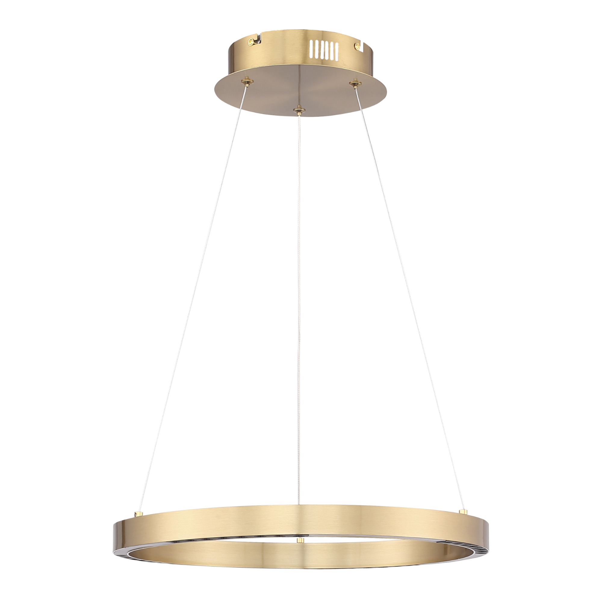 SL6238.323.01 Светильник подвесной ST-Luce латунь/латунь LED 1*25W 4000K ПАРИЛЛА