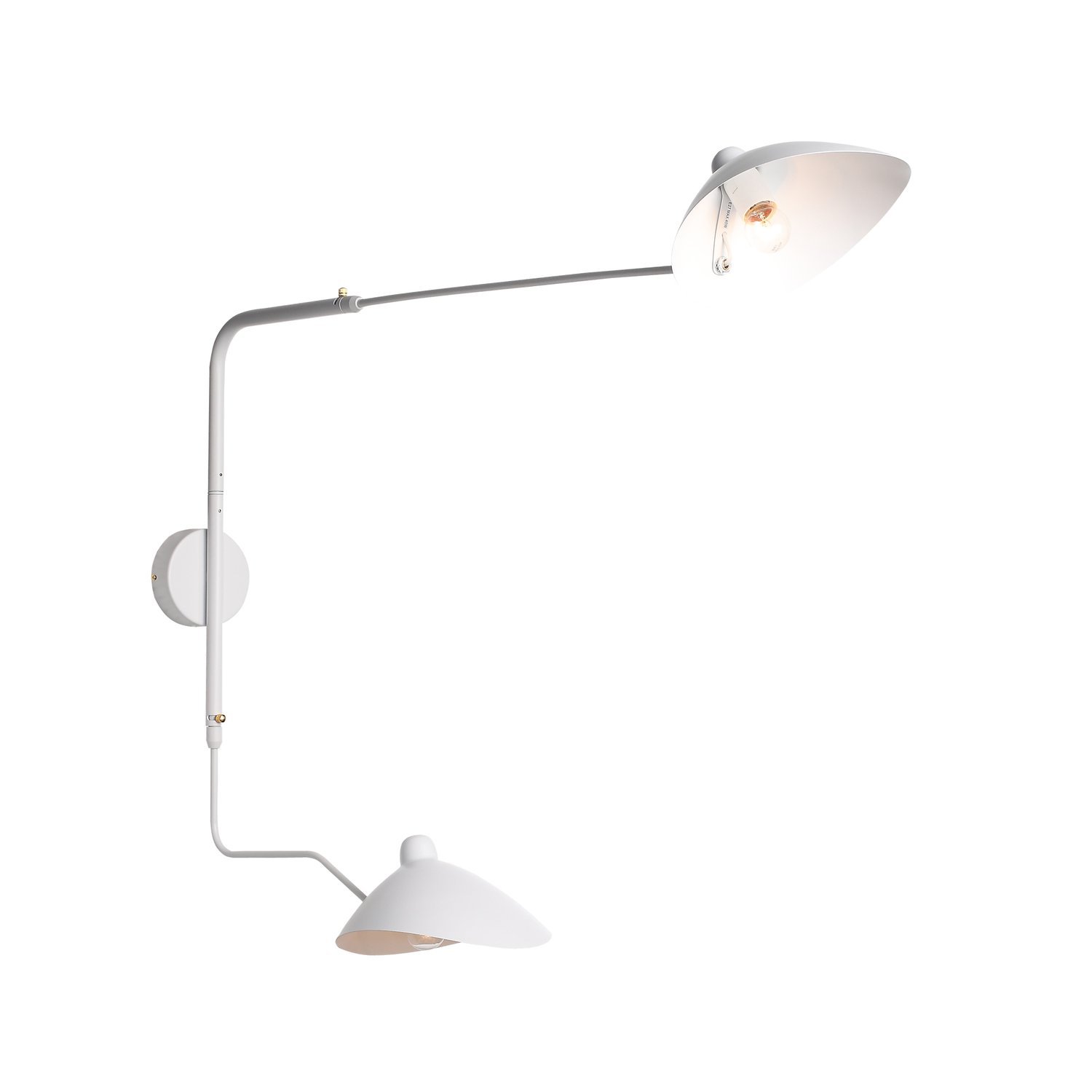 SL305.501.02 Светильник настенный ST-Luce Белый/Белый E27 2*60W СПРУЦЦО