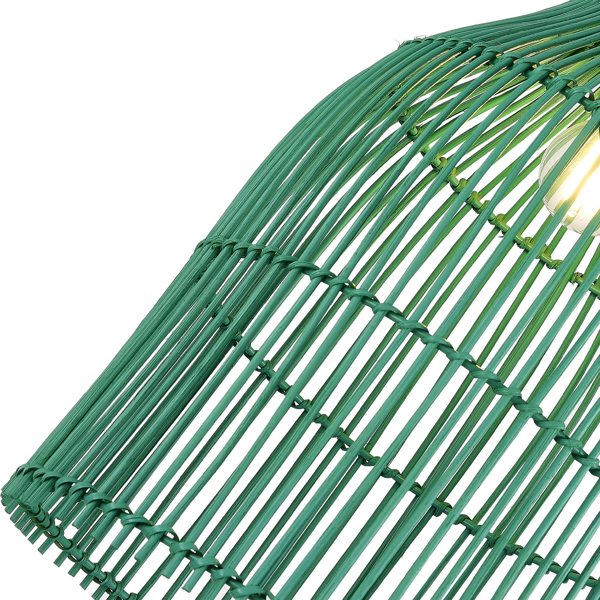 SL1513.503.01 Светильник подвесной ST-Luce Белый/Зеленый E27 1*40W ЧЕСТА
