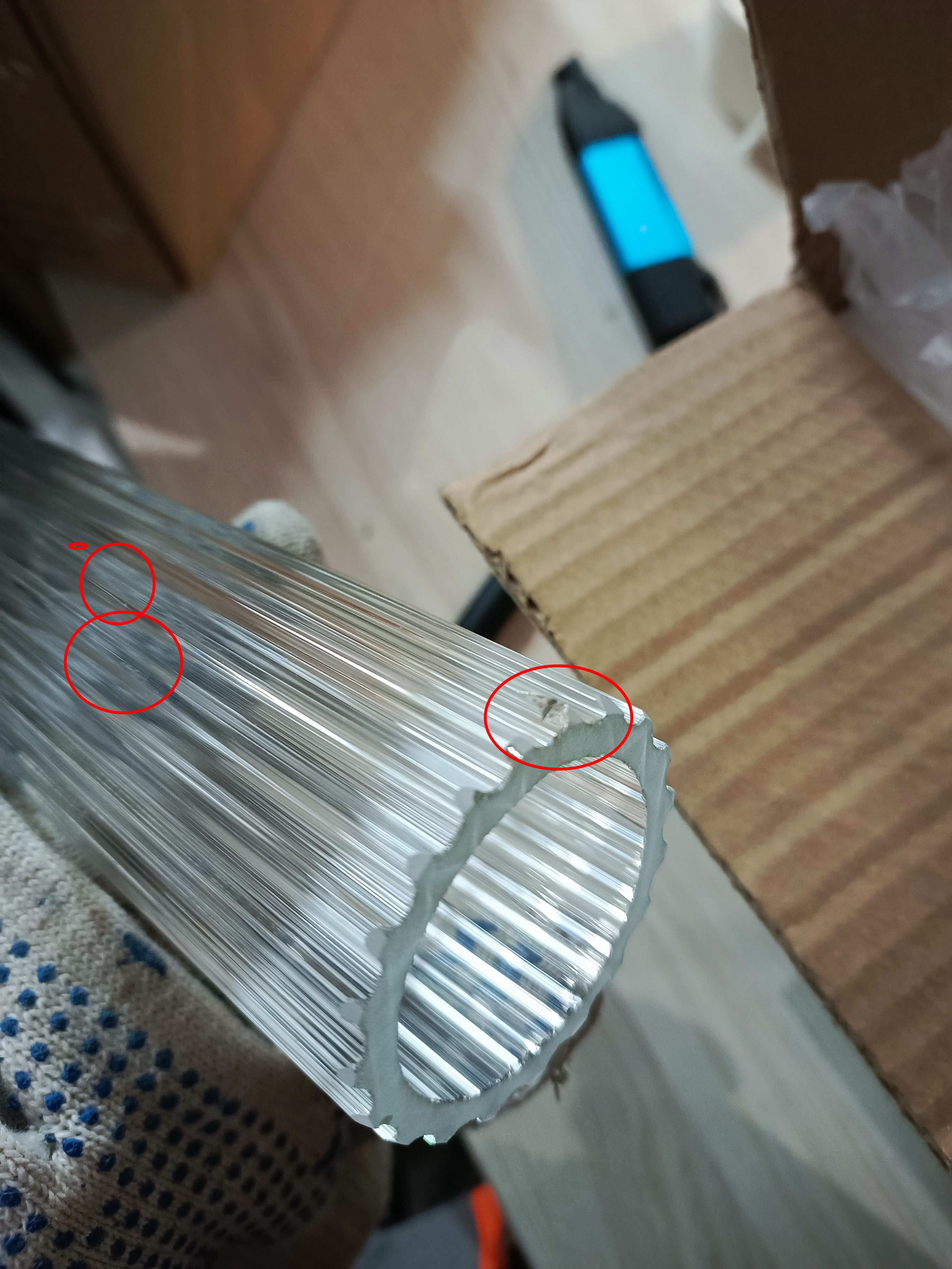 utsenka-SL6224.301.01 Светильник настенный ST-Luce Латунь/Прозрачный LED 1*8W 4000K БАМБУ