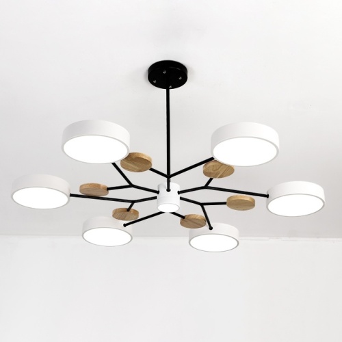 Люстра на штанге MEADE 6 lamps White 207860-26
