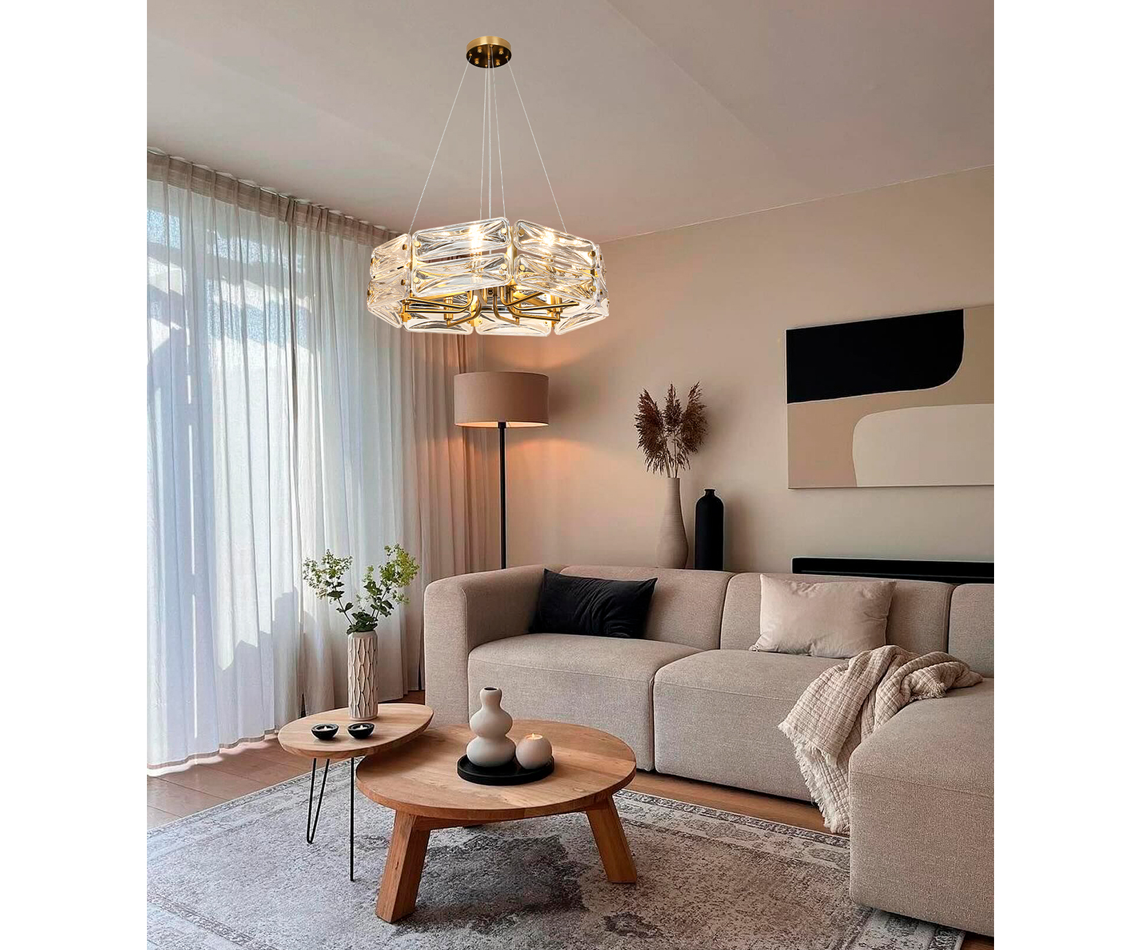 Люстра Kink Light Тира латунь d68 07598-70,36
